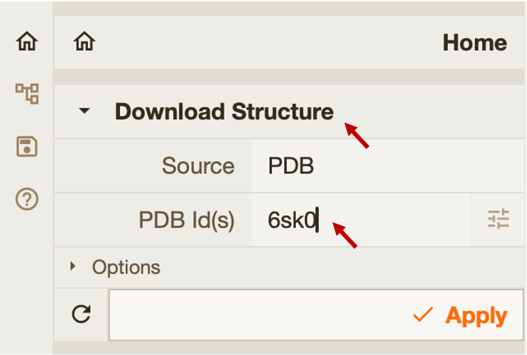 Mol* Download Structure